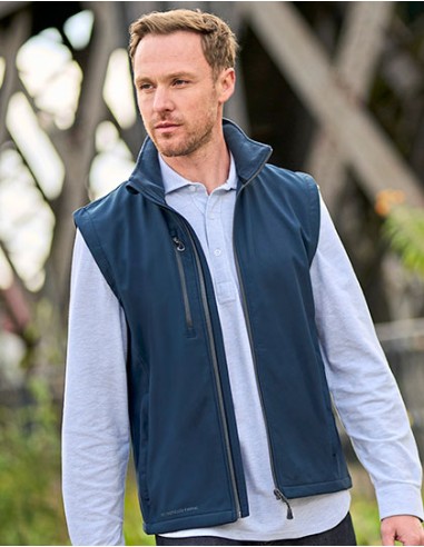 R-TRA858-Honestly Made Recycled Softshell Bodywarmer